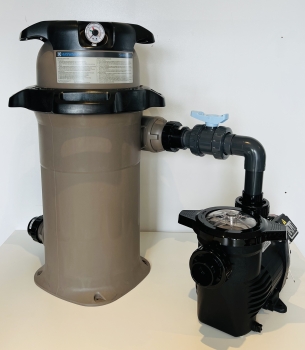 Lamellenfilter C100 und Pumpe KFlo VSTD - Becken bis 30m3