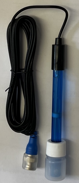 Elektrode PH mit Kabel 1.5m-Kunststoff-OHNE Gewinde-Kabel BNC