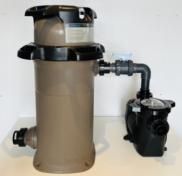 Lamellenfilter C100 und Pumpe K-FLO50 - Becken bis 30m3