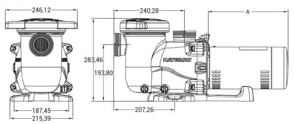 Pumpe Maxflo XL 1/2 - 230 Volt - 10.5m3/h