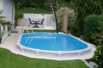 Schwimmbad KRETA 5.0x3.25 m - OVAL - Komplettset